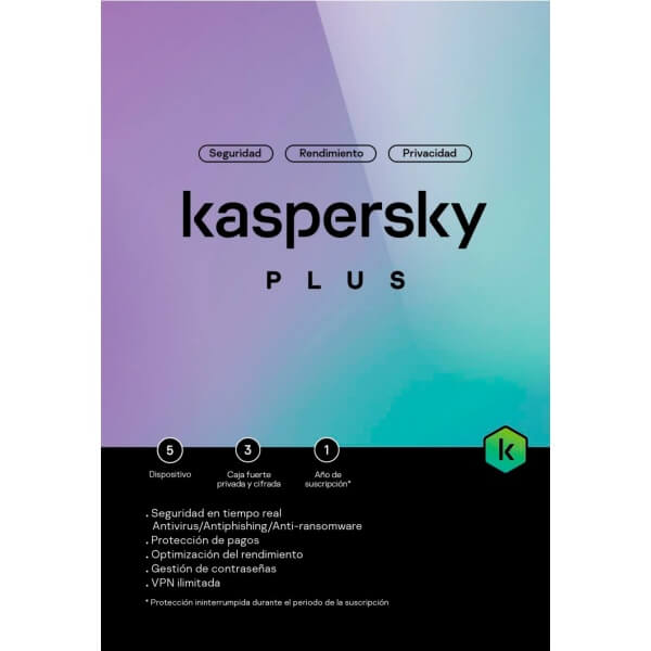 Licencia Kaspersky plus