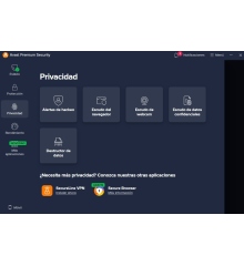 avast premium privacidad