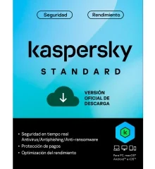 kaspersky standard 1pc 1 año